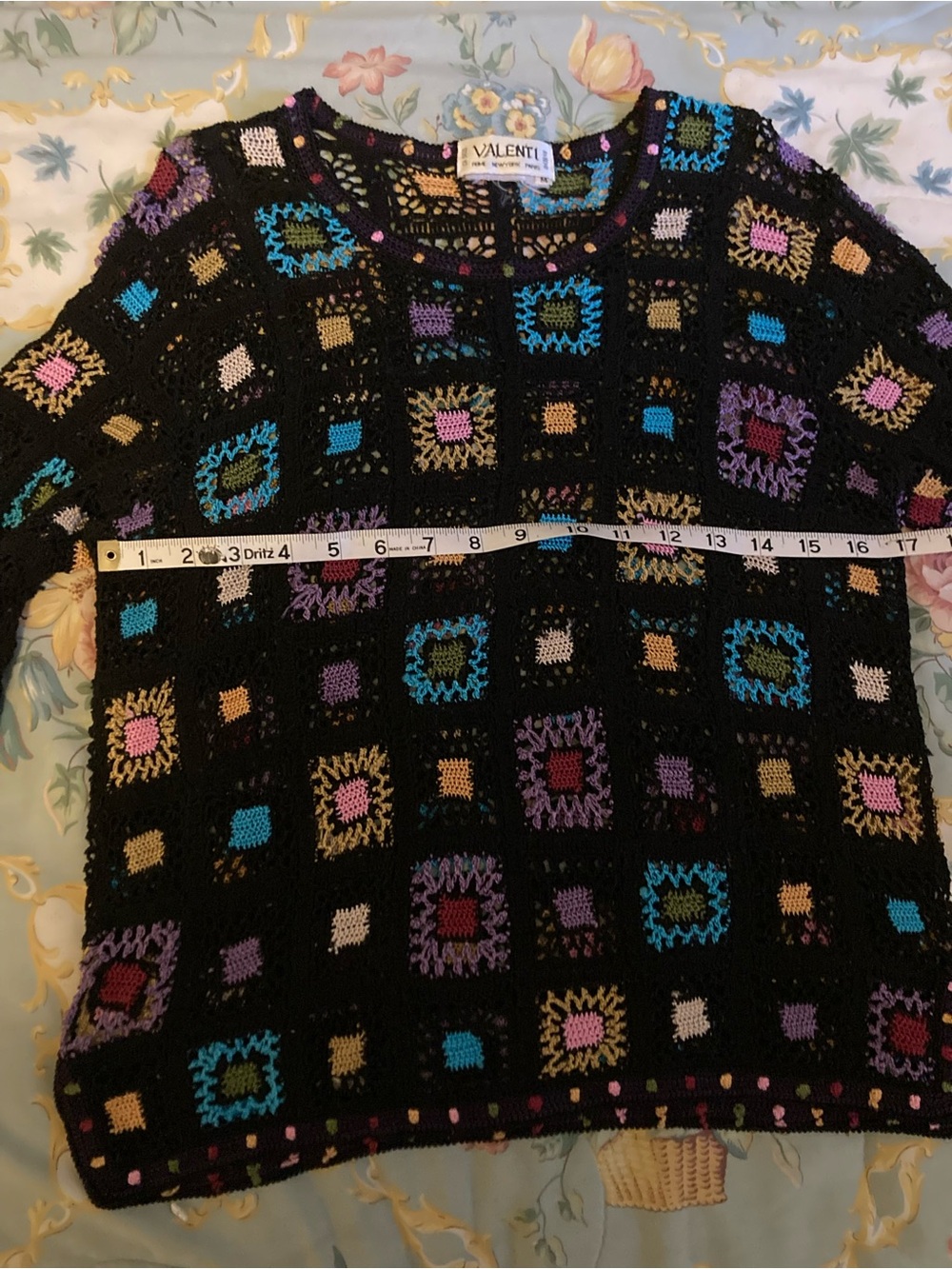 Multicolor Crochet Top - Picture 5 of 8